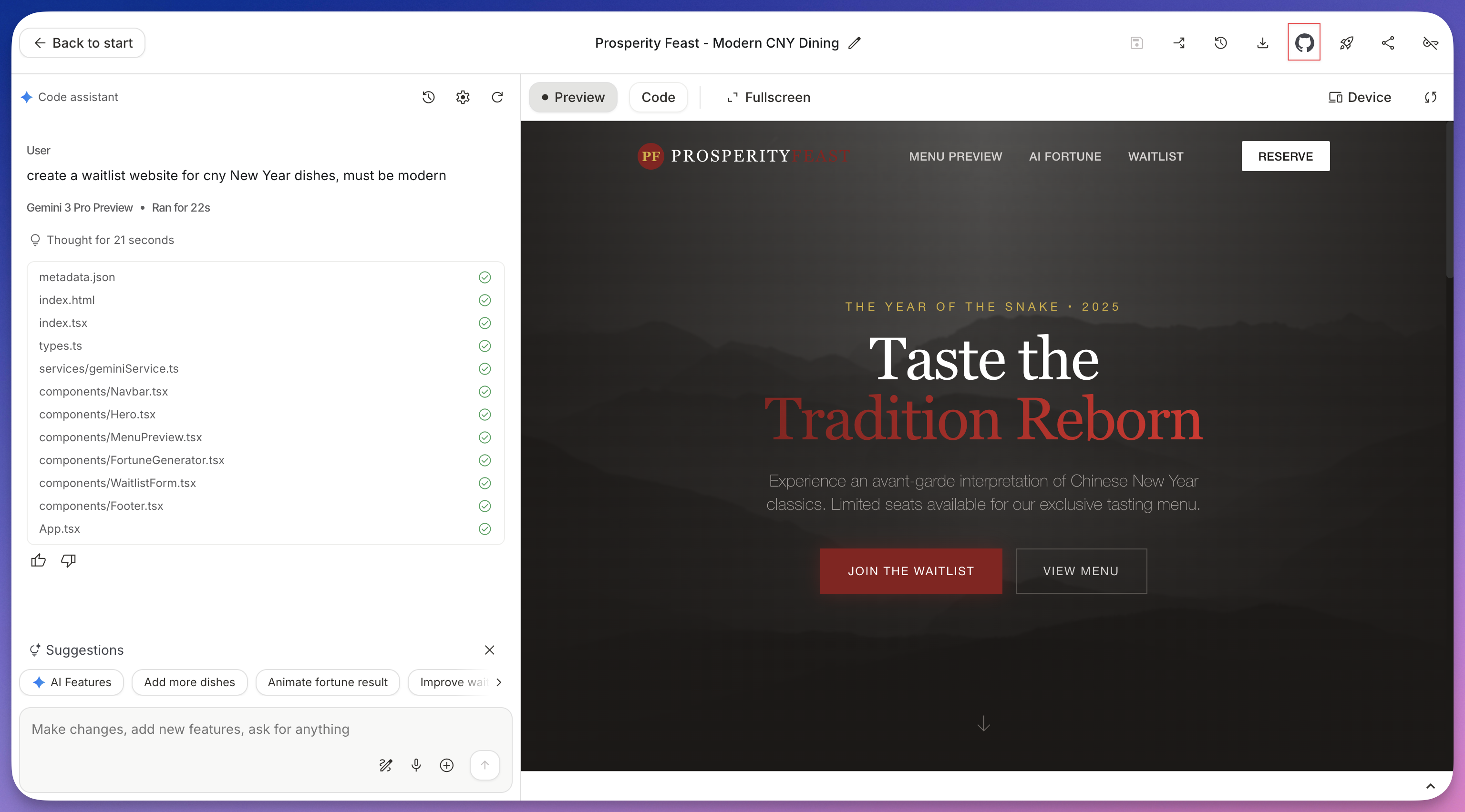 AI Studio github icon