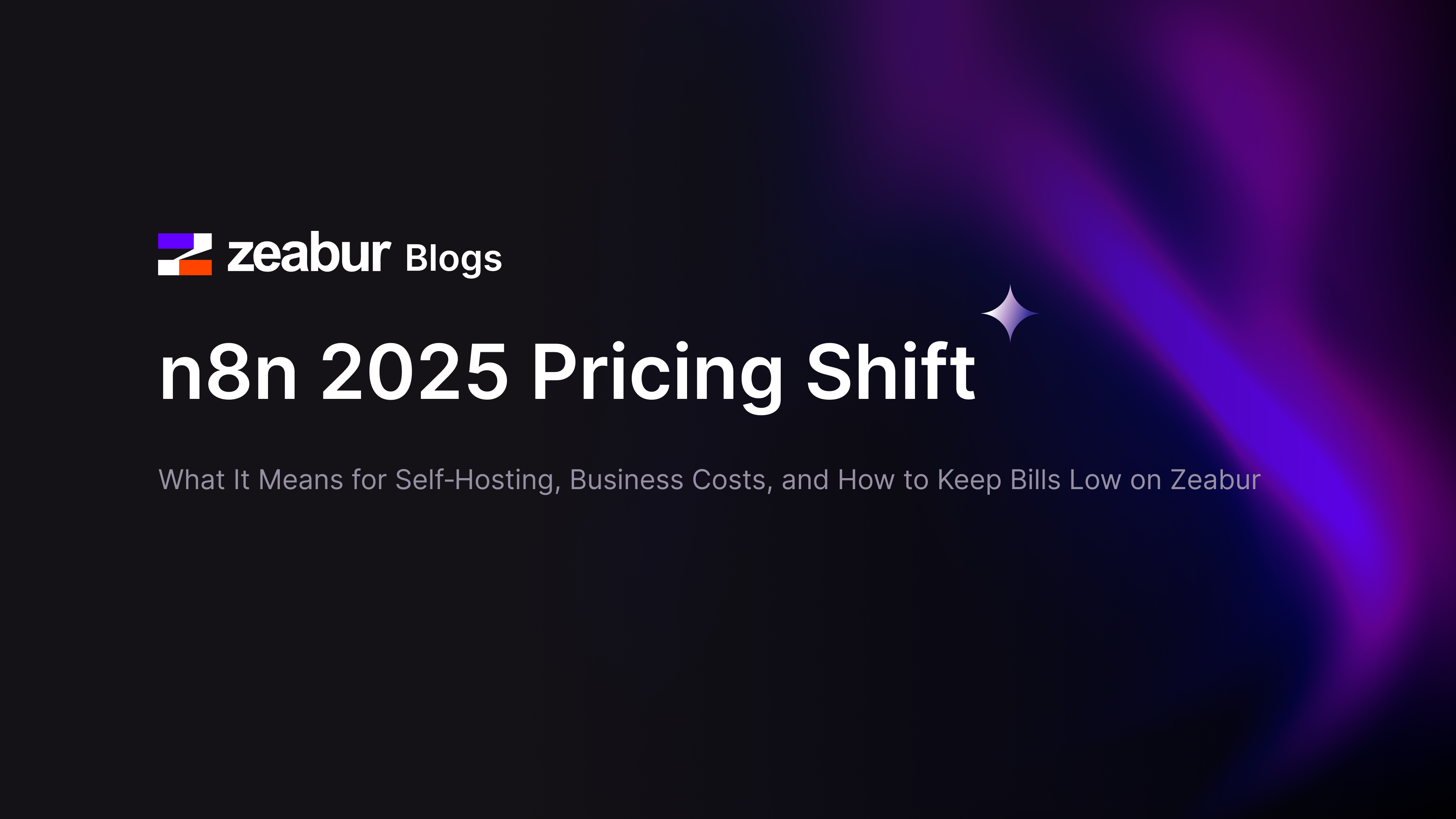 n8n's 2025 Pricing Shift: What It Means for Self-Hosting Business Costs and How to Keep Bills Low on Zeabur