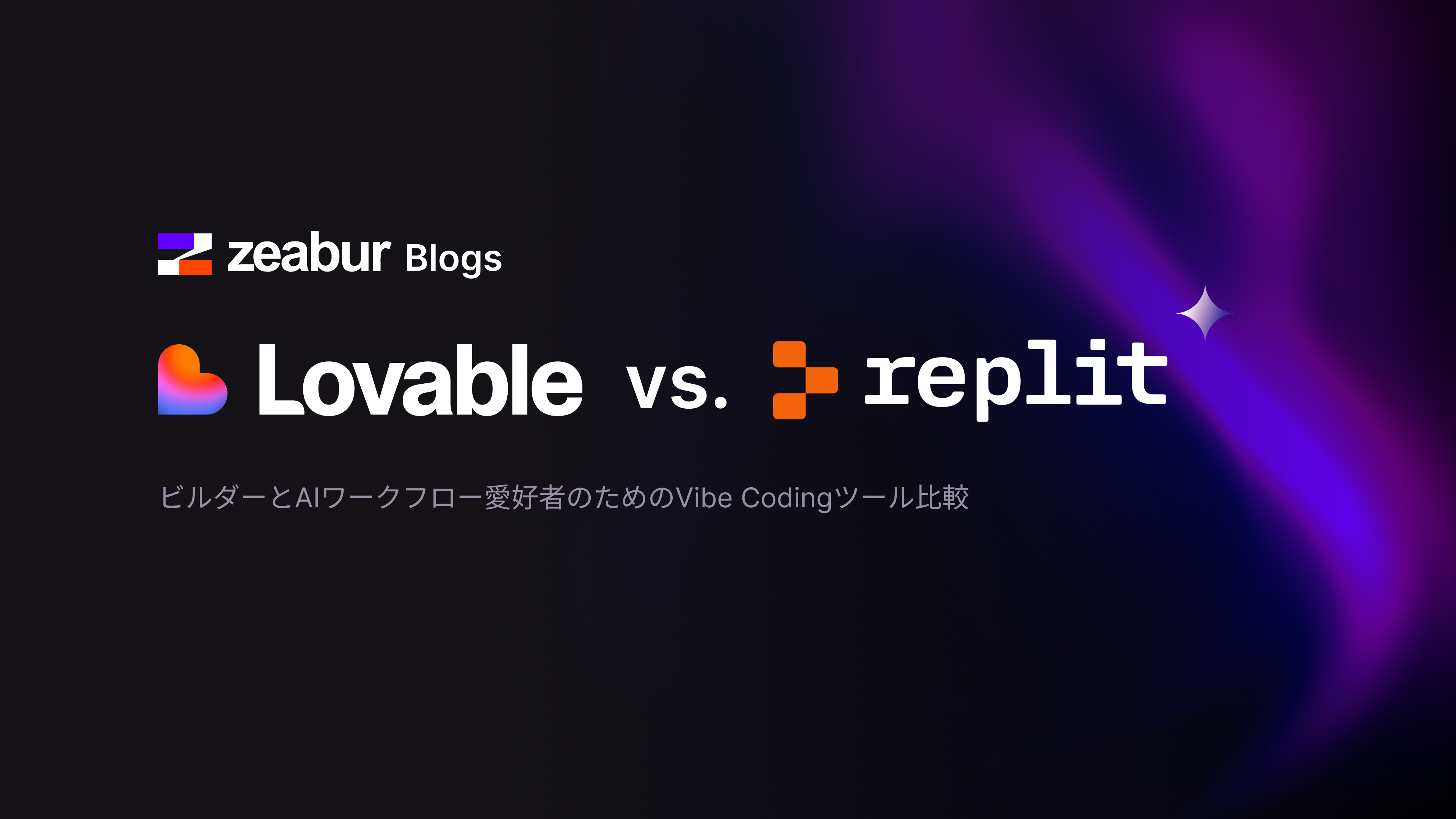 2025 Vibe Coding ツール比較：Lovable vs. Replit（ビルダーとAIワークフローのために）