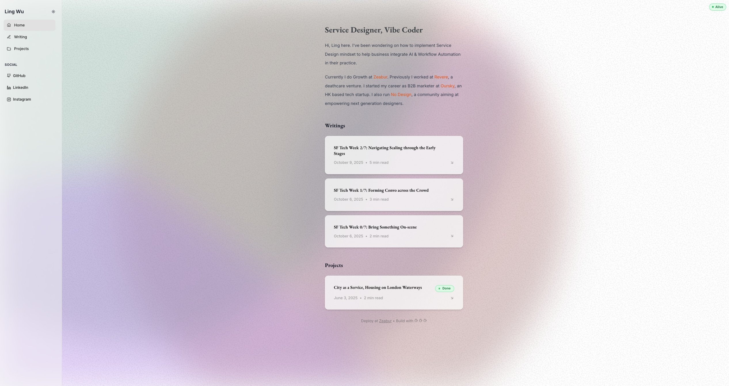 LIng’s Stunning Blog